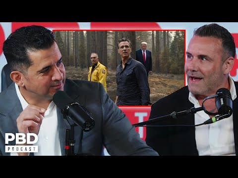 "Accelerating The Permitting Process" - Trump TAKES CHARGE Of LA Rebuild After Newsom BLOWS It thumbnail