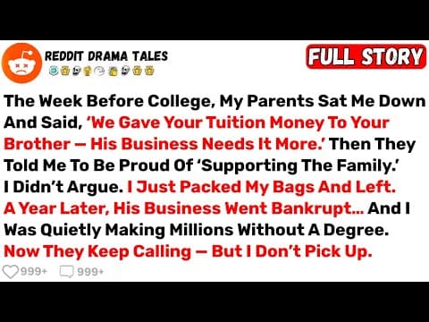 The Week Before College, My Parents Sat Me Down And Said, ‘We Gave Your... - Best Reddit Stories thumbnail