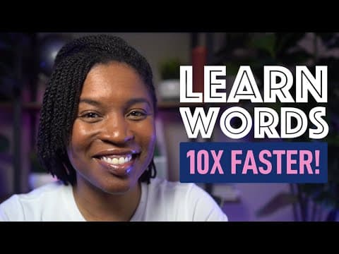 ENGLISH STUDY PLANS | HOW TO MASTER ENGLISH VOCABULARY IN 3 SIMPLE STEPS thumbnail