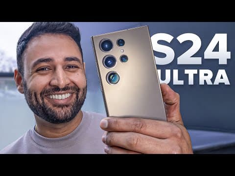 Samsung S24 Ultra Hands On - Galaxy AI is CRAZY! thumbnail