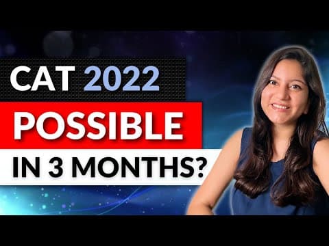 Are 3 Months Enough for CAT? IIMA Grad Shares Important Hacks thumbnail