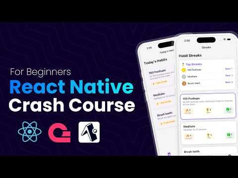 React Native Full Course 2025 | Become a React Native Pro in 4 Hours thumbnail