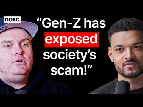Tim Dillon (Comedian): The Boomers Are A Selfish Generation And Gen Z Has Exposed Society's Scam! thumbnail