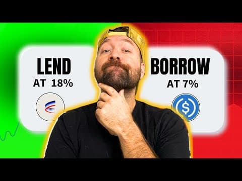 The Defi 'Lend and Borrow' LOOPING Strategy (for more leverage) thumbnail