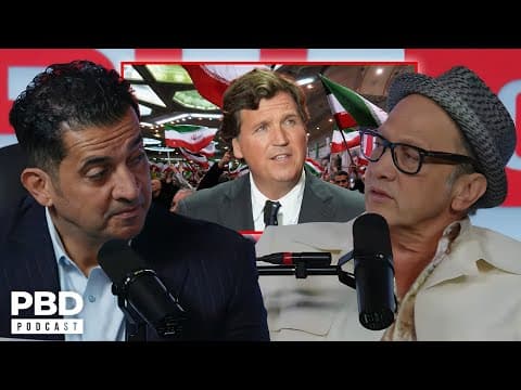 "Khamenei Is Clinging For Life" -  Iranian TV WEAPONIZES Tucker Carlson As Khamenei's Regime Wobbles thumbnail