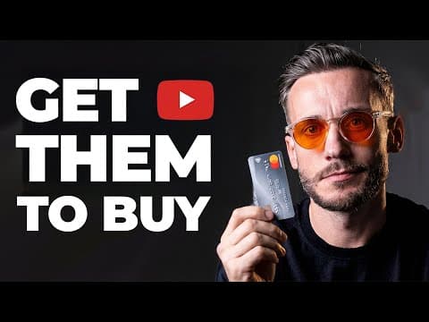 EXACTLY How to make sales from EVERY video you make thumbnail
