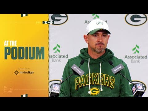 Matt LaFleur on Bo Melton: 'He is made of the right stuff' thumbnail