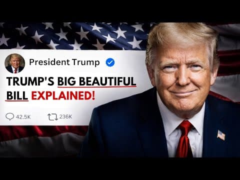 DONALD TRUMP'S “Big Beautiful Bill” Just Changed Everything for AMERICA!! thumbnail