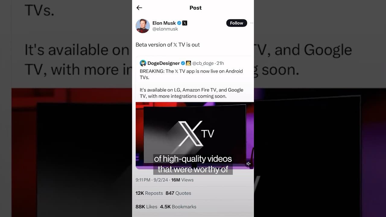 YouTube video player