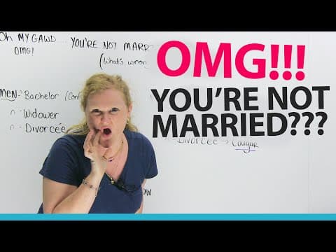 Why aren't you married? How to talk about being single! thumbnail
