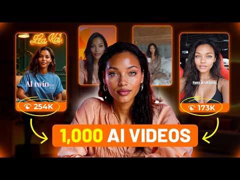 I Generated 1,000 AI Videos of myself from ONE Image (Full Workflow) thumbnail
