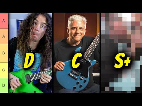 How Skilled REALLY Are Your Favorite YouTube Guitarists? thumbnail