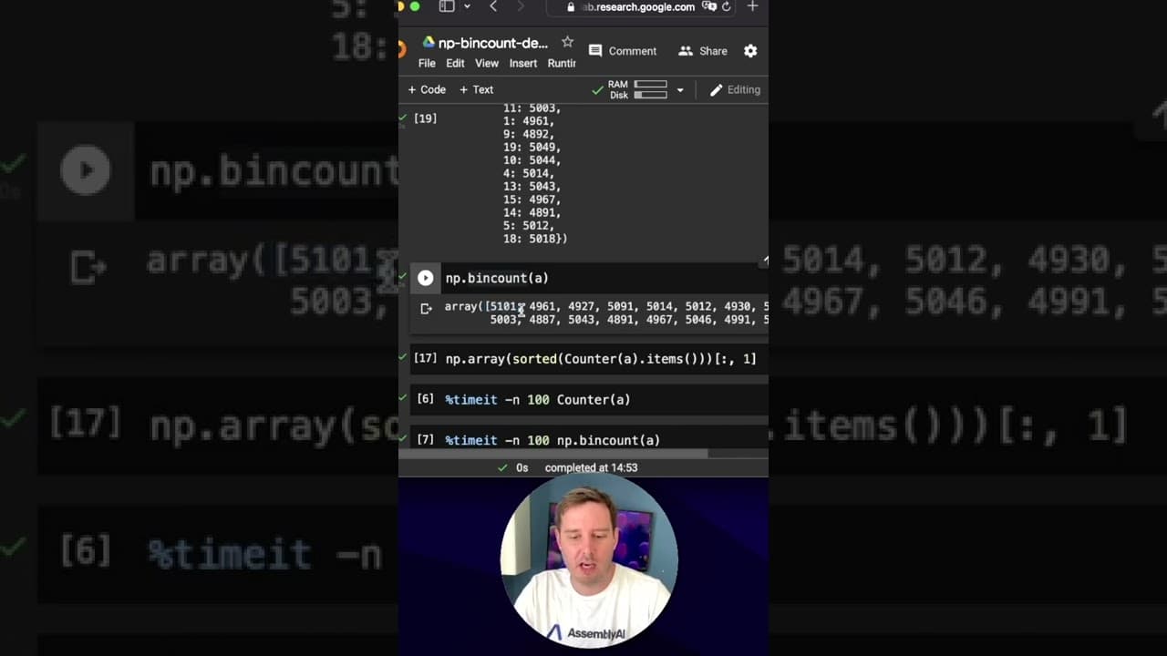 YouTube video player