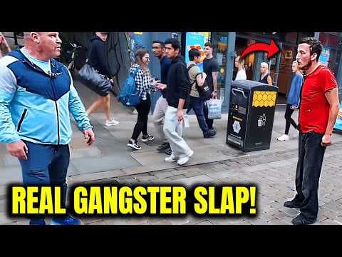 Wanabe Tough Guy Gets SLAPPED & SURPRISED By Real Fighter thumbnail