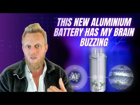 NEW Aluminum-Ion Battery has higher energy density & longer life than lithium thumbnail