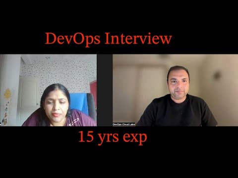 Mock Interview - 15 yrs exp Devops Engineer #awsinterview #interviewquestions #devops #cloud thumbnail