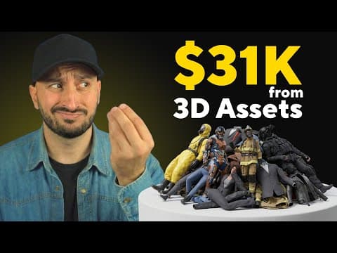 $31k From These 10 3D Assets — Here's Why thumbnail