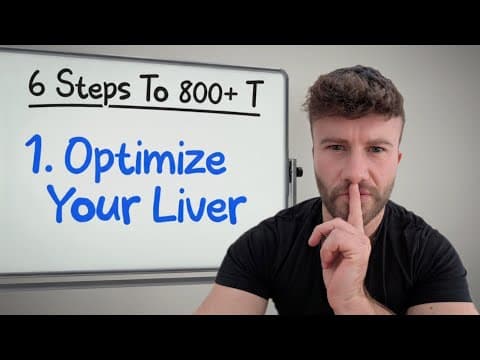 You IGNORE These 6 Steps...But They'll Give You 800+ Testosterone thumbnail