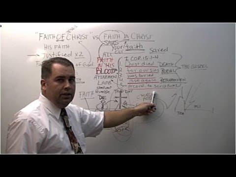 Faith of Christ vs Faith in Christ thumbnail