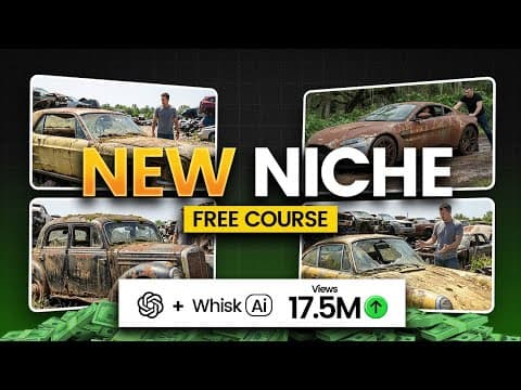 How to Create Viral AI Car Restoration Videos from Scratch (Free Course) thumbnail