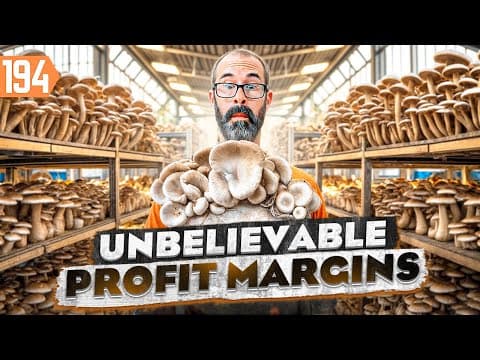 How Much Can You Make Growing Mushrooms?! thumbnail