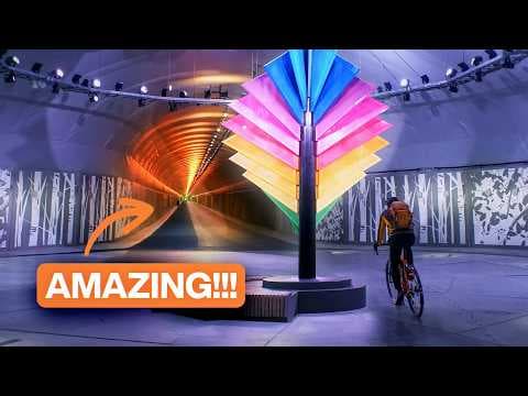 How is a Bike Tunnel this Freak'n Great!? thumbnail