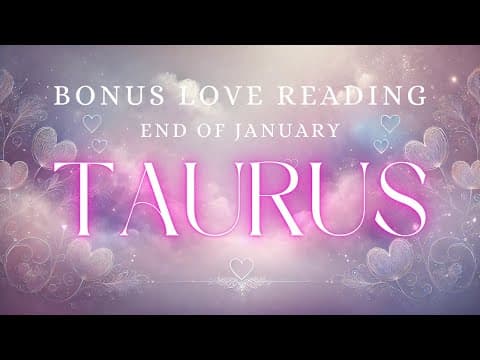 TAURUS tarot ♉️ They Can't Stay Away! No Matter What, They REFUSE To Lose You. Taurus January 2026  thumbnail