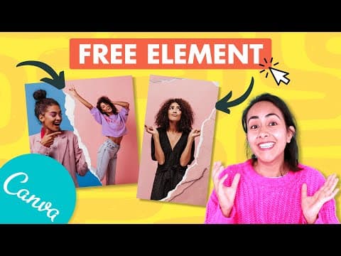 How to Create a Ripped Paper Effect in Canva? thumbnail