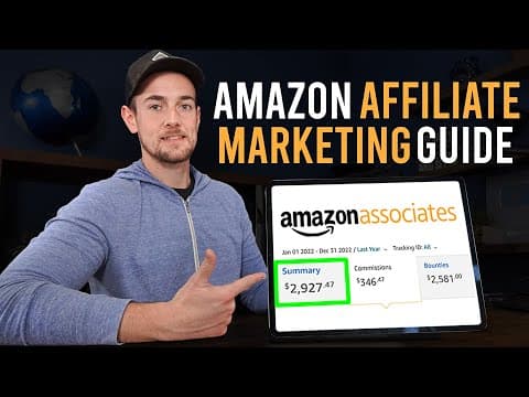 Amazon Affiliate Marketing For Beginners 2024 (FULL Tutorial) thumbnail