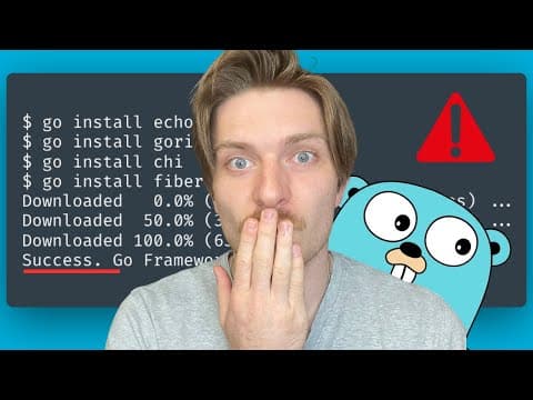 The TRUTH About Golang Backend Frameworks thumbnail