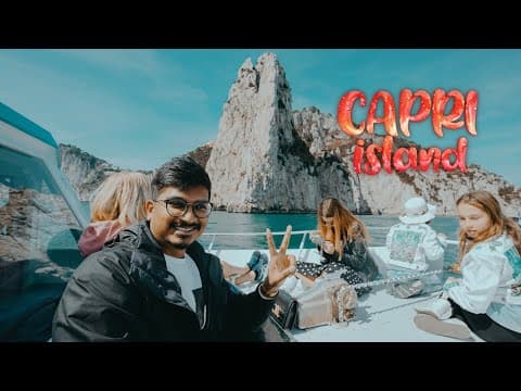 YOU CANNOT MISS THIS ISLAND IN ITALY | CAPRI ISLAND thumbnail