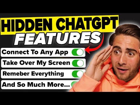 10 Hidden ChatGPT Features You Didn't Know Existed 👀 (use responsibly) thumbnail