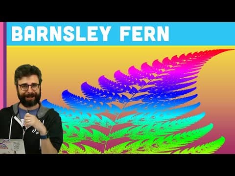 Coding Challenge 108: Barnsley Fern thumbnail