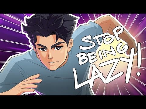 How to Trick Your Brain to Be INSANELY Productive (Beat Laziness) thumbnail