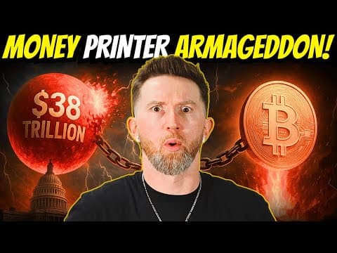 The $38 Trillion Debt Bomb Just Exploded | Bitcoin to the Moon? thumbnail