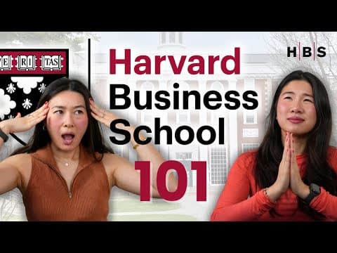 Everything we learned in 29 minutes at Harvard Business School (part 1) thumbnail