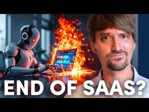AI Agents vs SaaS - Who Wins the Future of Software? thumbnail