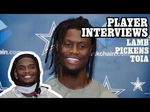 " All You Have Is Eachother" Cowboys Players on Cardinals Week | Player Interviews thumbnail