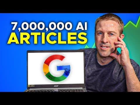 5 Months of AI Content = This Much Google Traffic thumbnail