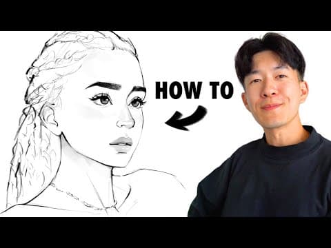 HOW TO DRAW A PERSON! (Beginner Friendly Step by Step) thumbnail