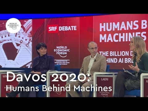 Yuval Noah Harari: Humans behind Machines - Davos 2020 thumbnail