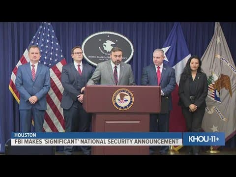 FBI makes 'significant' national security announcement thumbnail