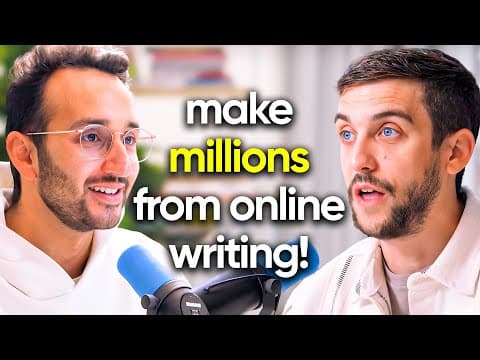 5 Ways To Make $1 Million As A Writer - Nicolas Cole thumbnail