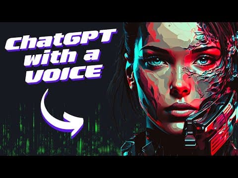 ChatGPT with a Real Time Voice - This is Getting INSANE! thumbnail