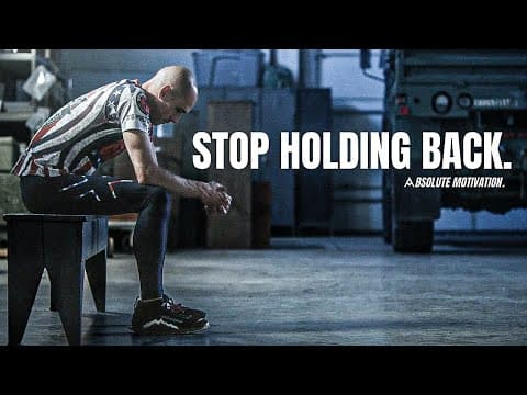 WHY ARE YOU STILL HOLDING BACK. YOU MUST TAKE ACTION NOW! - Motivational Speech thumbnail