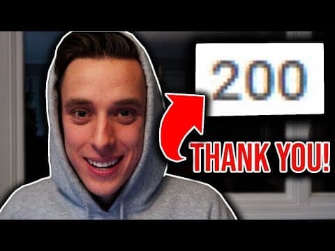 WE HIT 200 SUBSCRIBERS!! (THANK YOU!!) thumbnail