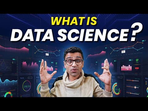 What is Data Science? | Free Data Science Course | Data Science for Beginners | codebasics thumbnail