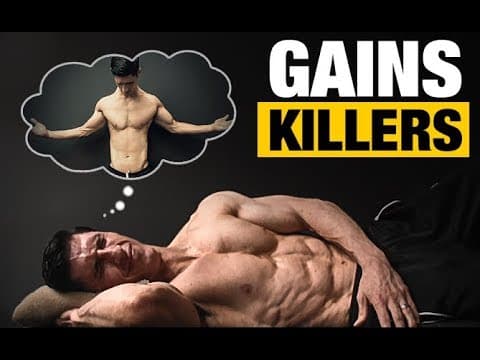 8 Sleeping Habits KILLING Your Gains! thumbnail