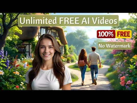 How To Convert Photo Into Video Using AI For FREE | Generate FREE & UNLIMITED AI Videos With Sound thumbnail