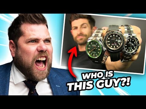 Watch Expert DESTROYS Alpha M's Watch Collection thumbnail